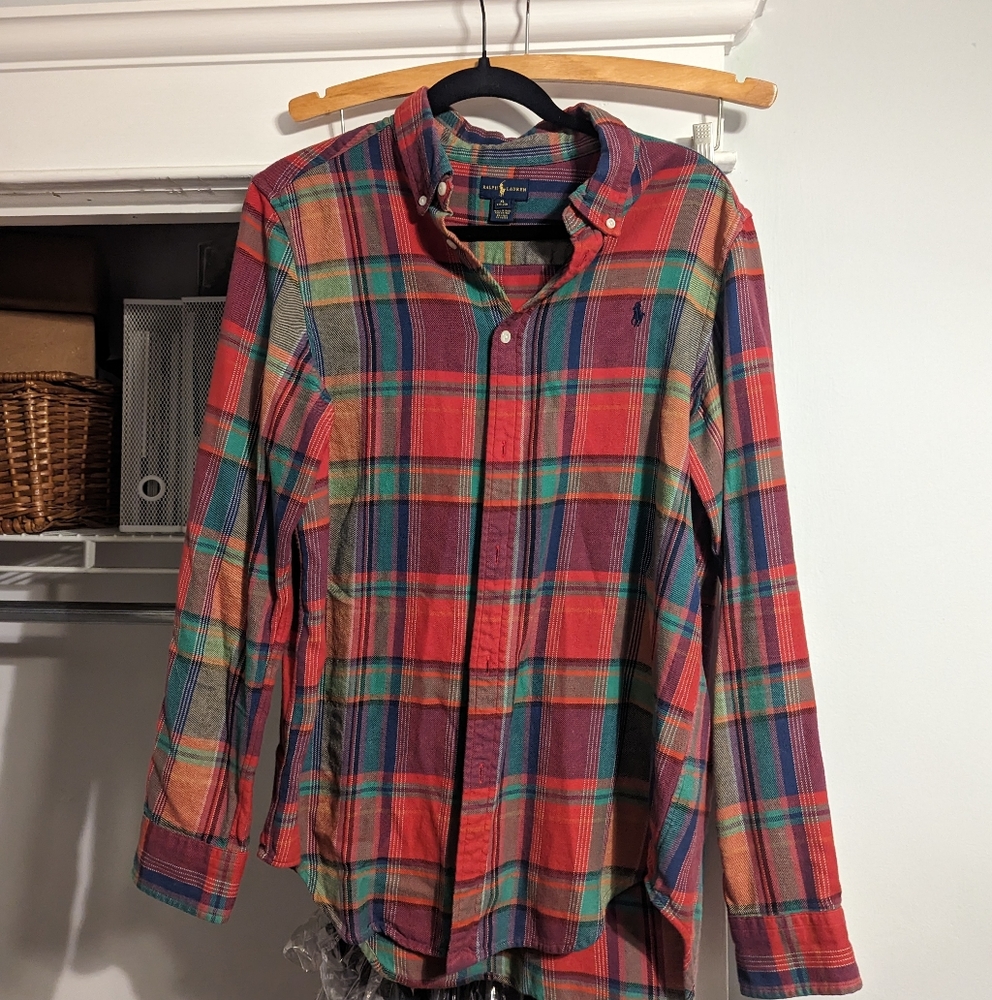 Soft Rainbow Ralph Lauren Flannel